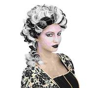 Carnival Toys 2876 - Parrucca Storica Bianca/Nera in Busta