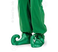 Carnival Toys 3122 - Copriscarpe Elfo per Adulti, Taglia Unica, Universale, Verde