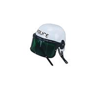 Carnival Toys 5490 - Casco polizia, bianco