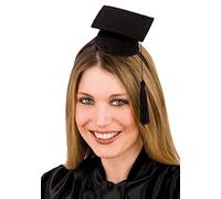 Carnival Toys 5938 - Mini Cappello Laureato con Cerchietto
