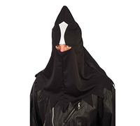 Carnival Toys 6172 - Cappuccio Boia in Tessuto in Busta, Nero