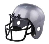 Carnival Toys 6181 Casco da Rugby, Grigio, Taglia Unica