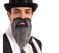 Carnival Toys Barba brizzolata L. 20 cm ca. in busta su cartoncino