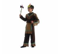 Carnival Toys Costume Carnevale Indiano 4-5 anni Vestito Pellerossa per Bambino