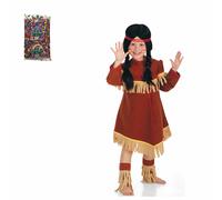 Carnival Toys Costume da Piccola Luna Indiana Pellerossa Vestito Carnevale
