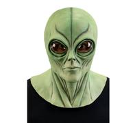 Carnival Toys - Maschera alieno verde in lattice, 01980