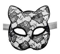 Carnival Toys 816 - Maschera Gatto in Plastica Rigida