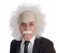 Carnival Toys 2706 - Parrucca Einstein con Occhiali e Baffi in Busta