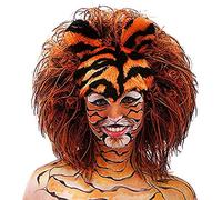 Carnival Toys Parrucca tigre per travestimento animale musical