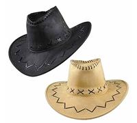 Carnival Toys S.R.L. Cappello Country Scamosciato A Marrone