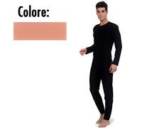 Carnival Toys Tuta Uomo Lycra Color Carne XL