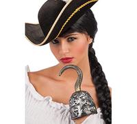 Carnival Toys Uncino Pirata per Adulti - Argento - Taglia Unica