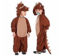 Carnival Toys Vestito da Dinosauro Triceratopo Costume Carnevale Bimbo 1-2 Anni