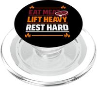 Carnivore Dieta Identità Carne Amante Lifestyle Zero Carb PopSockets PopGrip per MagSafe