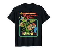 Carnivorous Plant Sci Fi Retro Vintage Funny Adult Humor Maglietta