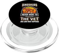 Carnotaurus Dinosaurs Never Went To The Vet Veterinarian PopSockets PopGrip per MagSafe