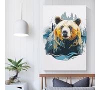 Caro animale retrò puzzle difficile puzzle rettangolare in carta rigida per adulti e bambini 1000 pezzi (26x38 cm)