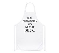 Caro Autocorrect It's Mai Anatra Chef Grembiule Maleducato Spellcheck Divertente