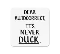 Caro Autocorrect It's Mai Anatra Frigo Magnete Maleducato Spellcheck Divertente