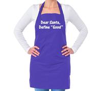 Caro Babbo ,Define " Buono " - Unisex Adulti Grembiule - Natale Divertente