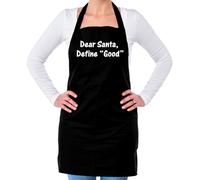 Caro Babbo ,Define " Buono " - Unisex Adulti Grembiule - Natale Divertente