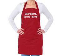 Caro Babbo ,Define " Buono " - Unisex Adulti Grembiule - Natale Divertente