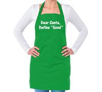 Caro Babbo ,Define " Buono " - Unisex Adulti Grembiule - Natale Divertente