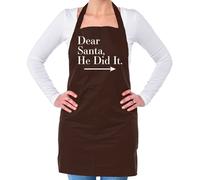 Caro Babbo ,Egli Ha Fatto It - Unisex Adulti Grembiule - Divertente Natale