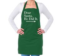 Caro Babbo ,Egli Ha Fatto It - Unisex Adulti Grembiule - Divertente Natale