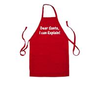 Caro Babbo , i Can Spiegare Unisex Bambini Grembiule - Natale Segreto Natale