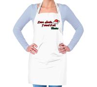 Caro Babbo i Want It Tutti - Unisex Adulti Grembiule - Divertente Natale Babbo