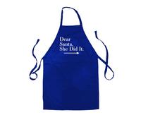Caro Babbo ,Lei DID It - Unisex Bambini Grembiule - Natale Segreto Divertente