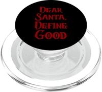 Caro Babbo Natale Definire Buono Divertente Vacanza Natale Umorismo PopSockets PopGrip per MagSafe