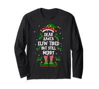 Caro Babbo Natale, Elfin Stance, Ancora Allegro Elfo di Maglia a Manica