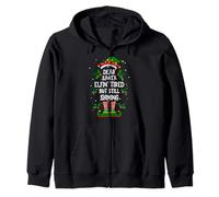 Caro Babbo Natale, Elfin, Stanco, Ancora Splendente Elfo di Felpa con Cappuccio