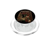 Caro Babbo Natale ho bisogno di più libri Lettore di Natale Amante dei libri PopSockets PopGrip per MagSafe