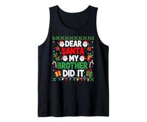 Caro Babbo Natale Mio Fratello l'ha Fatto Canotta
