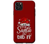 Caro Babbo Natale My Wife Did It Natale abbinato famiglia Natale Custodia per iPhone 11 Pro Max