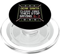 Caro Babbo Natale, Per Favore, Crea Loro Una Maglietta Di PopSockets PopGrip per MagSafe