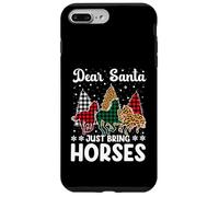 Caro Babbo Natale, porta i cavalli ELF Santa Leopard Custodia per iPhone 7 Plus/8 Plus