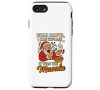 Caro Babbo Natale, posso spiegare che era il Natale divertente Masala Custodia per iPhone SE (2020) / 7/8
