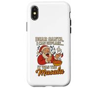 Caro Babbo Natale, posso spiegare che era il Natale divertente Masala Custodia per iPhone X/XS