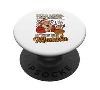 Caro Babbo Natale, posso spiegare che era il Natale divertente Masala PopSockets PopGrip Adesivo