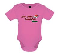 Caro Babbo Natale Voglio Tutto - Bambino T-Shirt / Body - Divertente Claus