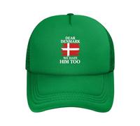Caro Danimarca, Lo odiamo Anche Noi Cappelli Berretto da Baseball Cappello da Camionista Uomo Donna