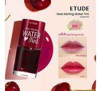 Caro Darling Water Tint Confezione da 2 04 Pompelmo Rosso, Tinta per le labbra dal colore vivido e brillante con estratto di melograno e pompelmo idratante per idratare le tue labbra, Makeup Coreano, 