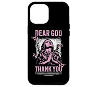 Caro Dio Grazie Religioso Cristiano Pregare Fede Gesù Custodia per iPhone 12 Pro Max
