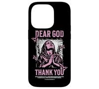 Caro Dio Grazie Religioso Cristiano Pregare Fede Gesù Custodia per iPhone 14 Pro