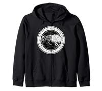 Caro Un Lupo Odino Come Un Agnello di Dio Vichingo Walhalla Felpa con Cappuccio