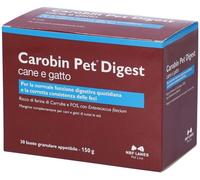 Carobin pet Digest Mangime Complementare Funzionalità Digestiva 30 Buste